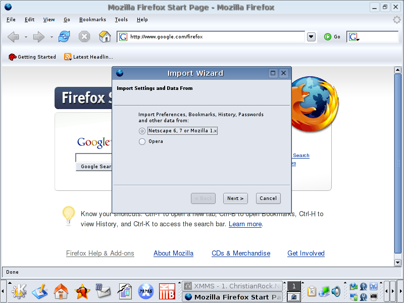 Firefox Config Favorites